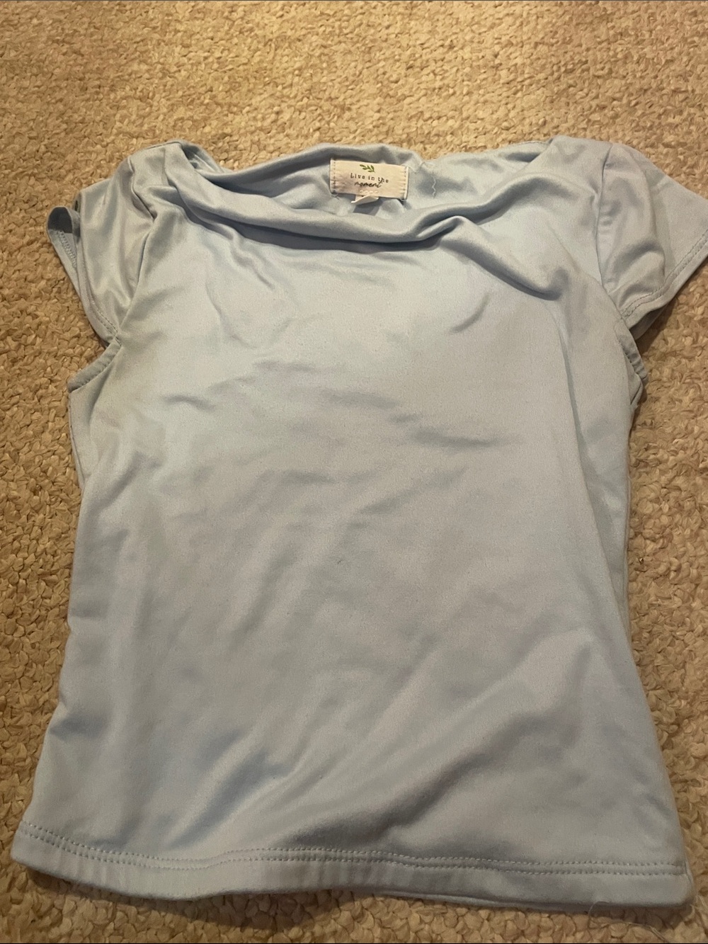 Women's Light Blue Short Sleeve Tee